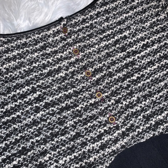 {S} Maeve Anthropologie Tweed Sweater Tunic - Picture 5 of 7